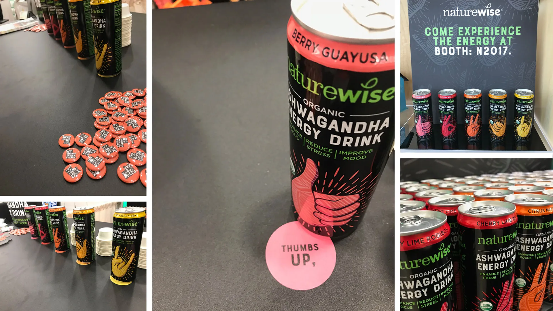 Drinks NatureWise Expo West Branding by David Masters Group