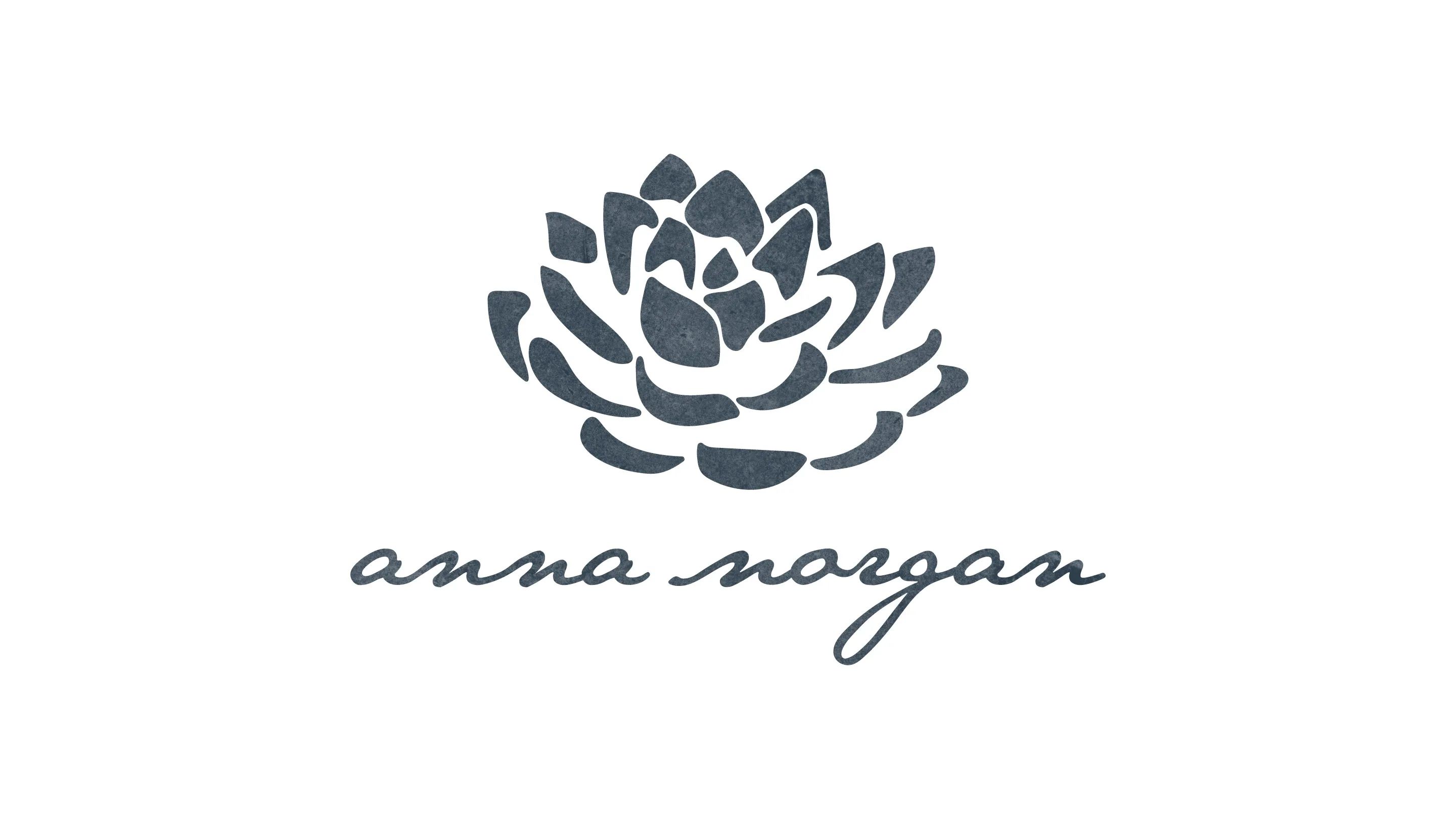 Logo Anna Morgan Branding Southern Oregon by David Masters Group