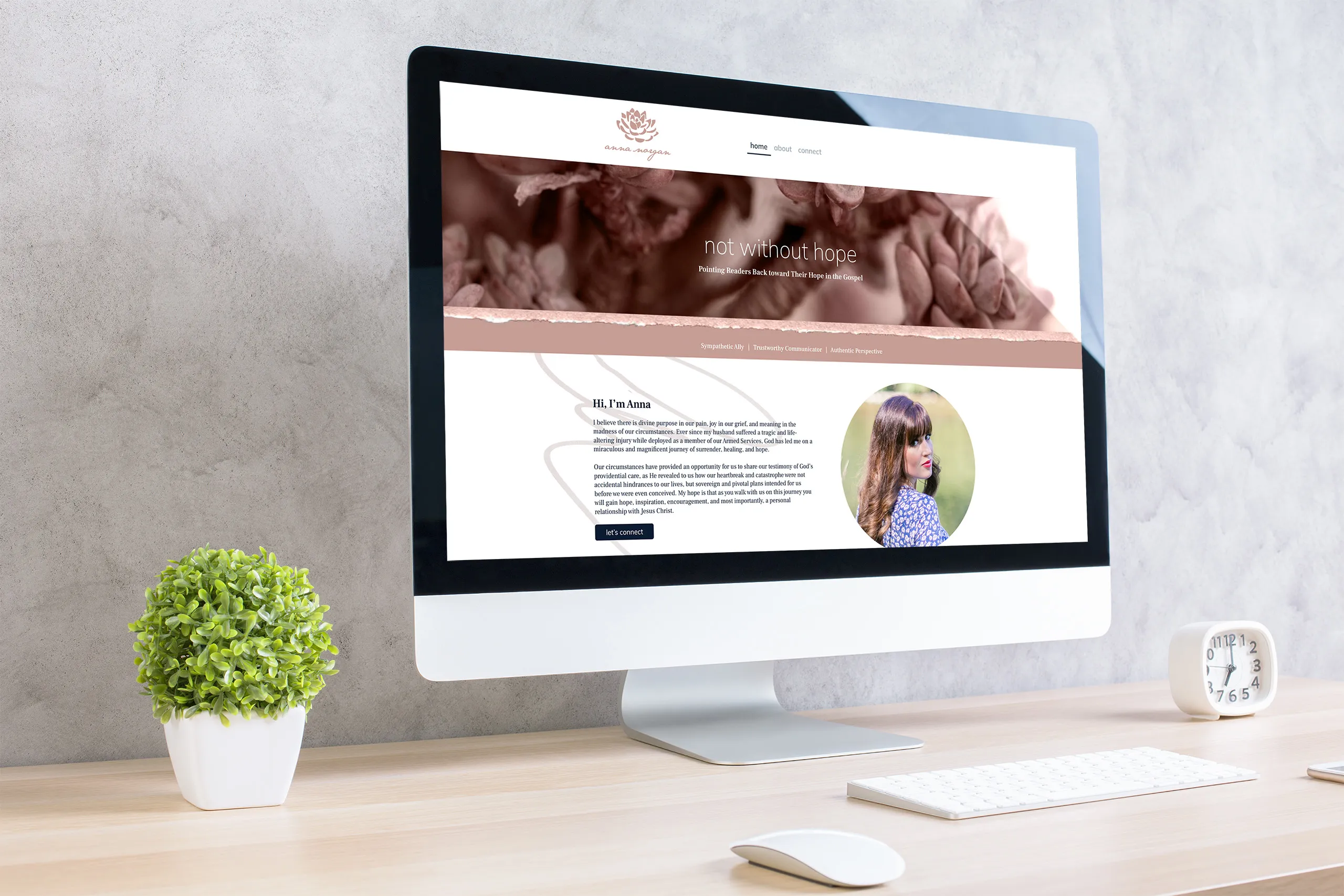 Website Anna Morgan Branding Southern Oregon by David Masters Group