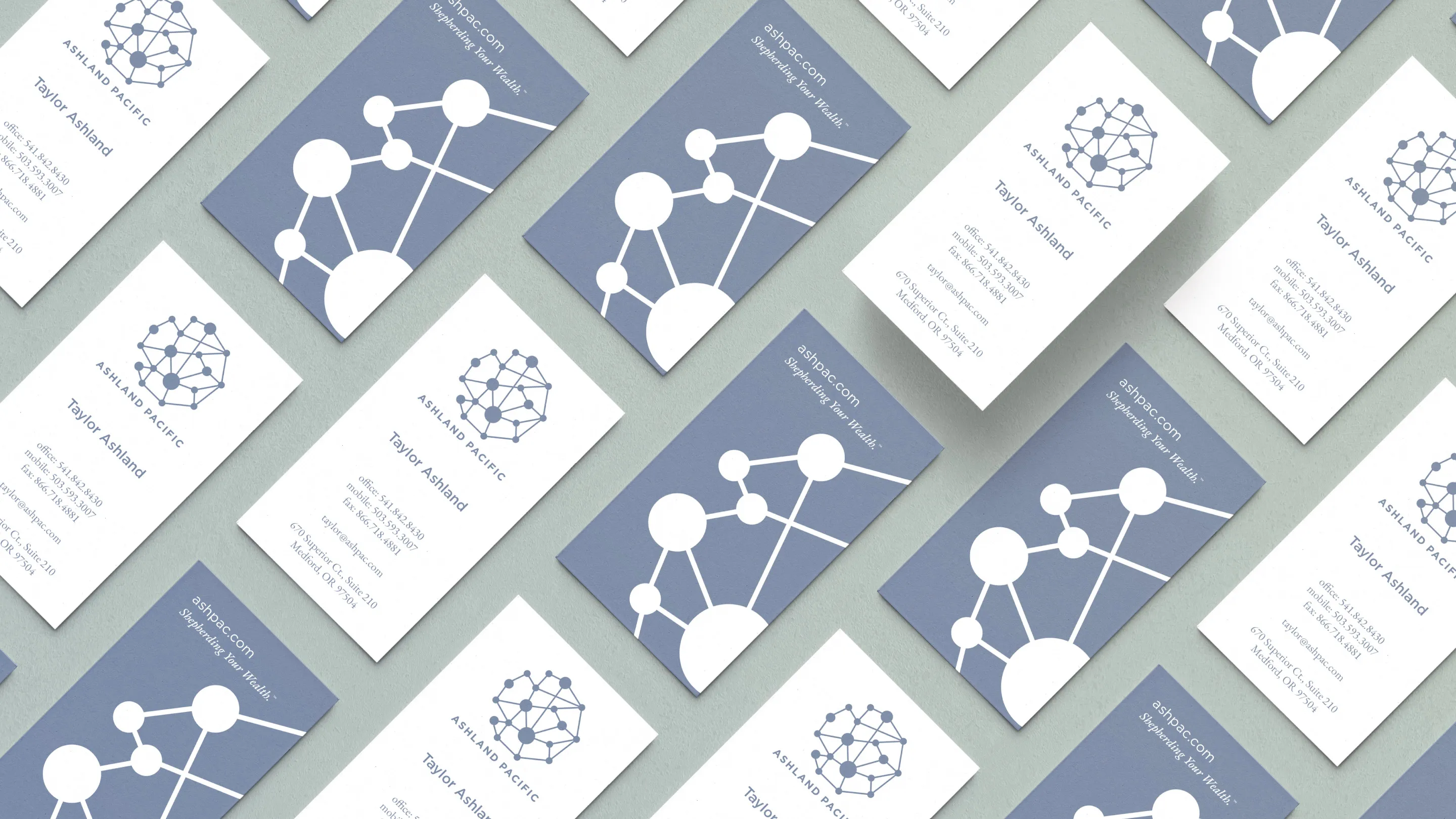 Business Cards Ashland Pacific Branding Medford Oregon by David Masters Group
