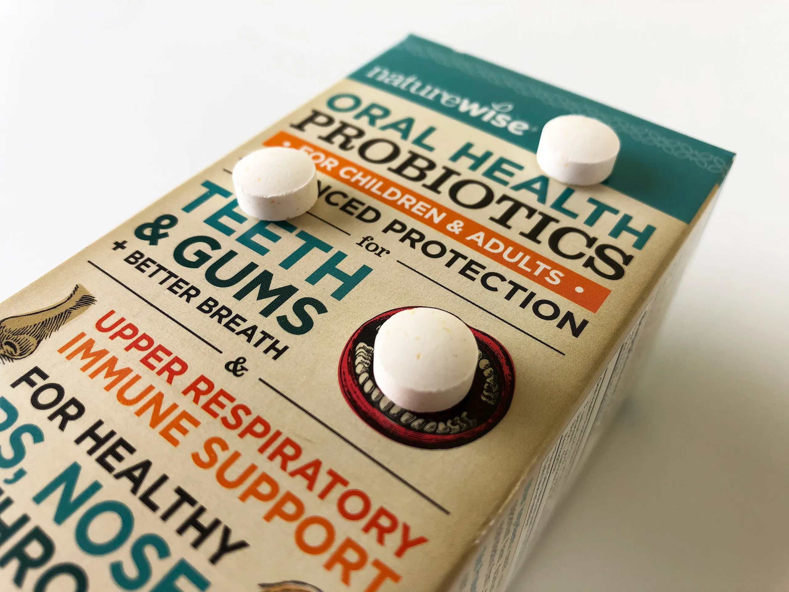 Box NatureWise Oral Health Probiotics Branding Ashland Oregon by David Masters Group