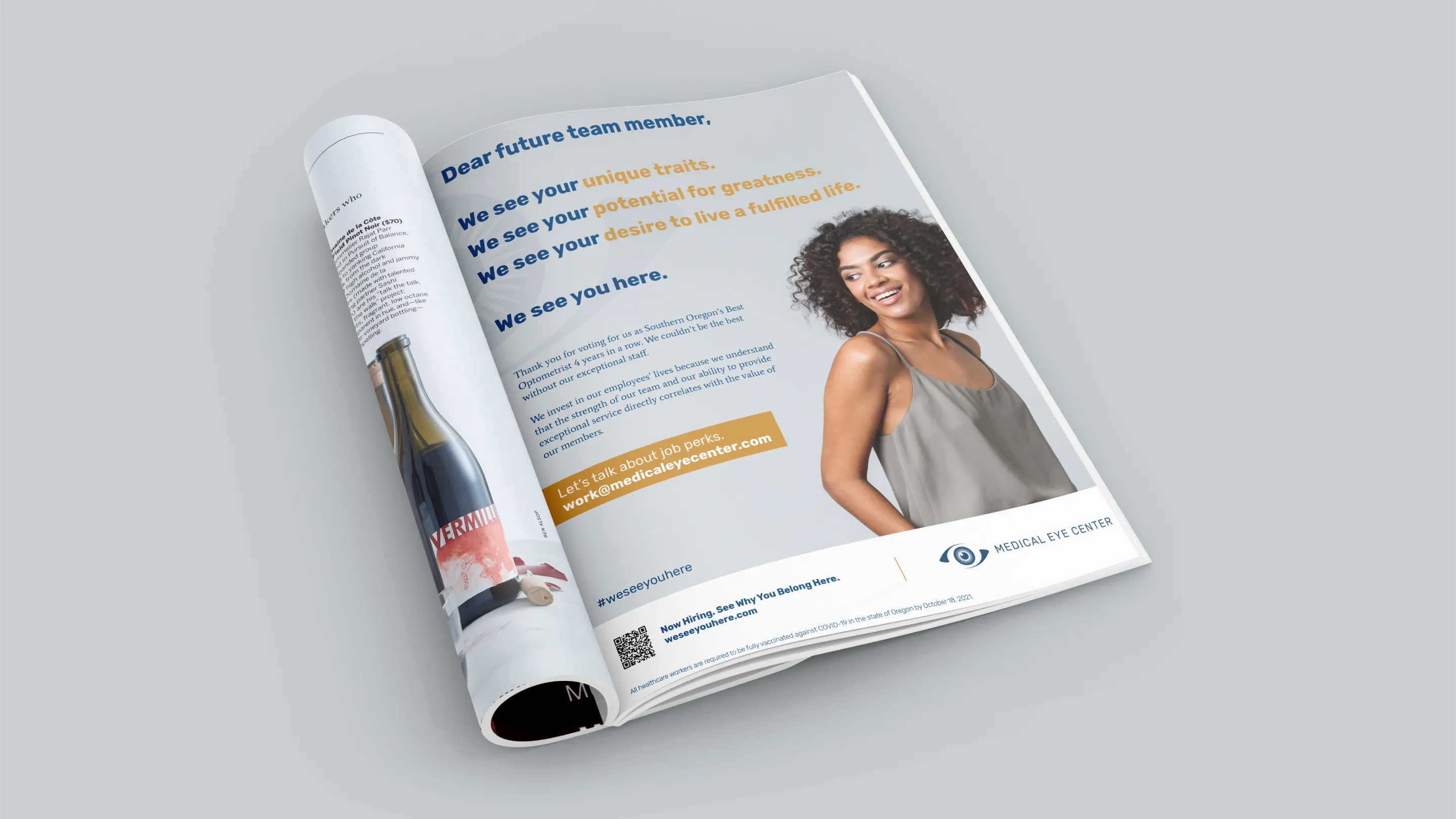 Magazine Employee Recruiting Branding Southern Oregon by David Masters Group