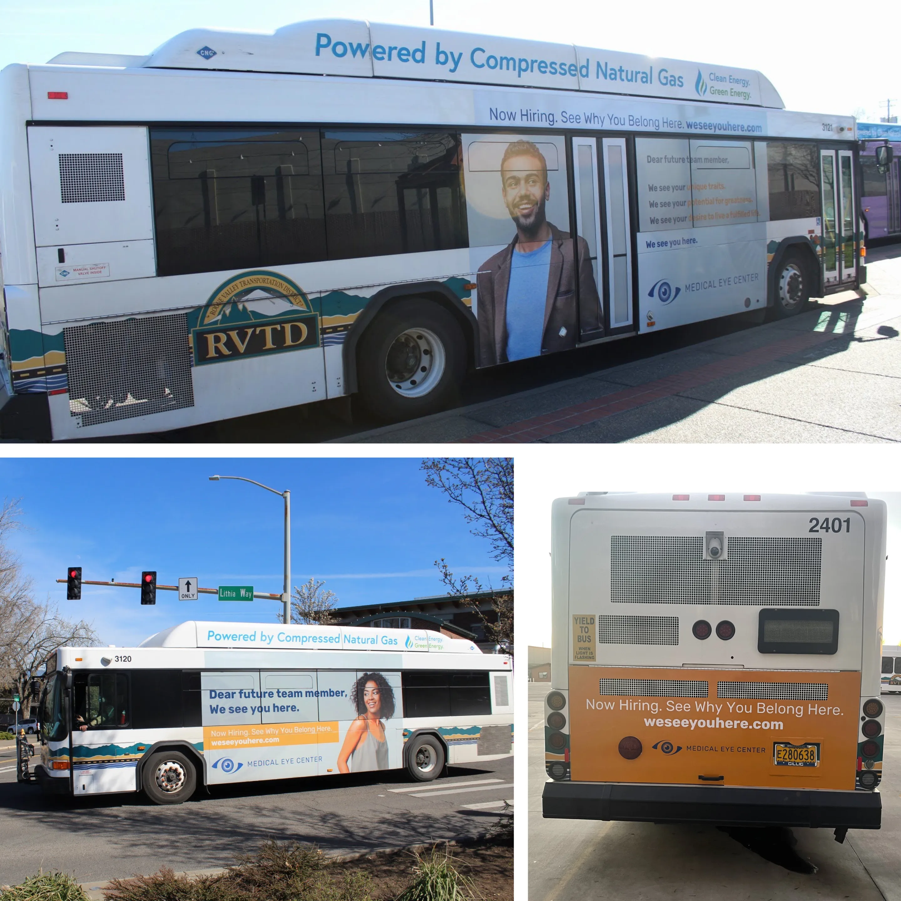 Bus Employee Recruiting Branding Southern Oregon by David Masters Group