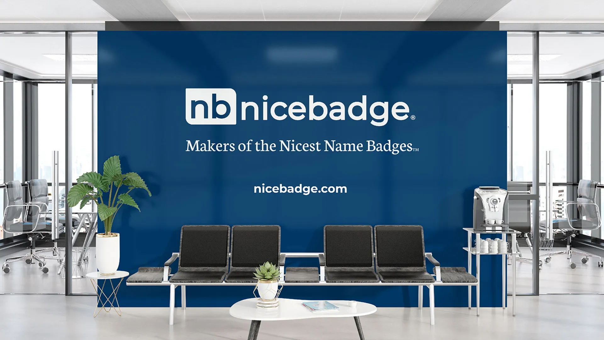 Backdrop nicebadge Branding Grants Pass Oregon by David Masters Group