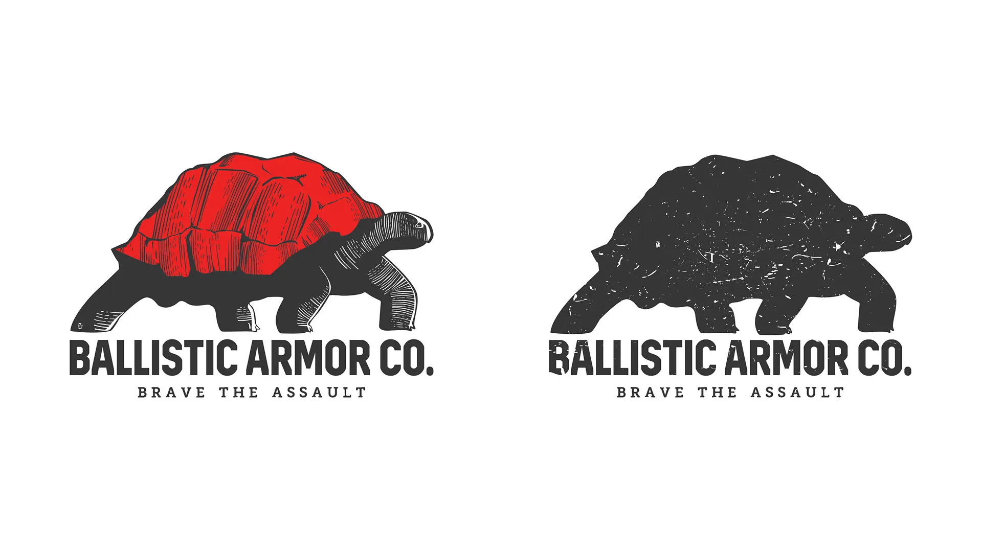 Logo Ballistic Armor Co Branding Southern Oregon by David Masters Group