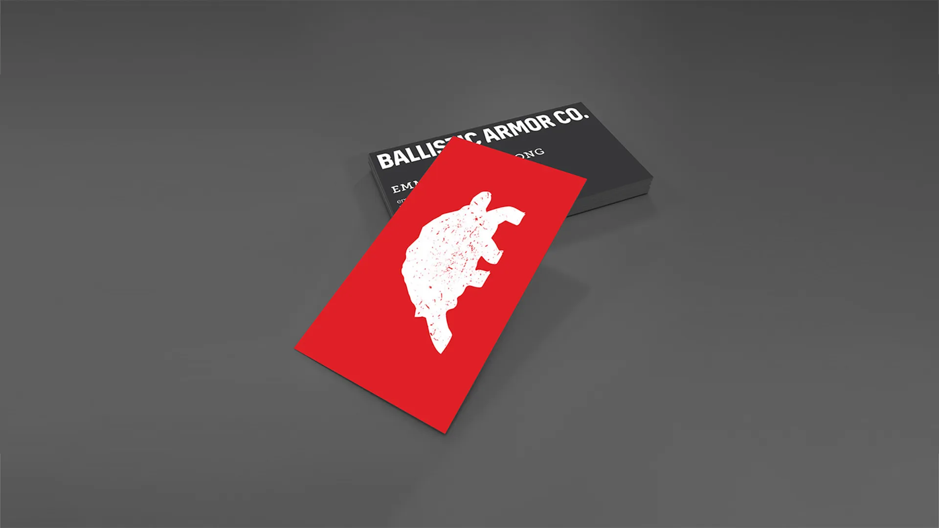 Business Cards Ballistic Armor Co Branding Southern Oregon by David Masters Group