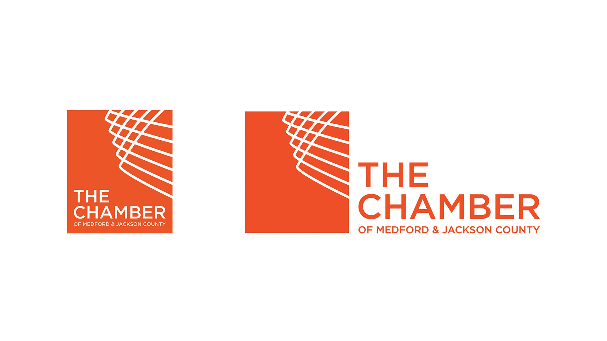 Logo Medford Chamber Branding Medford Oregon by David Masters Group