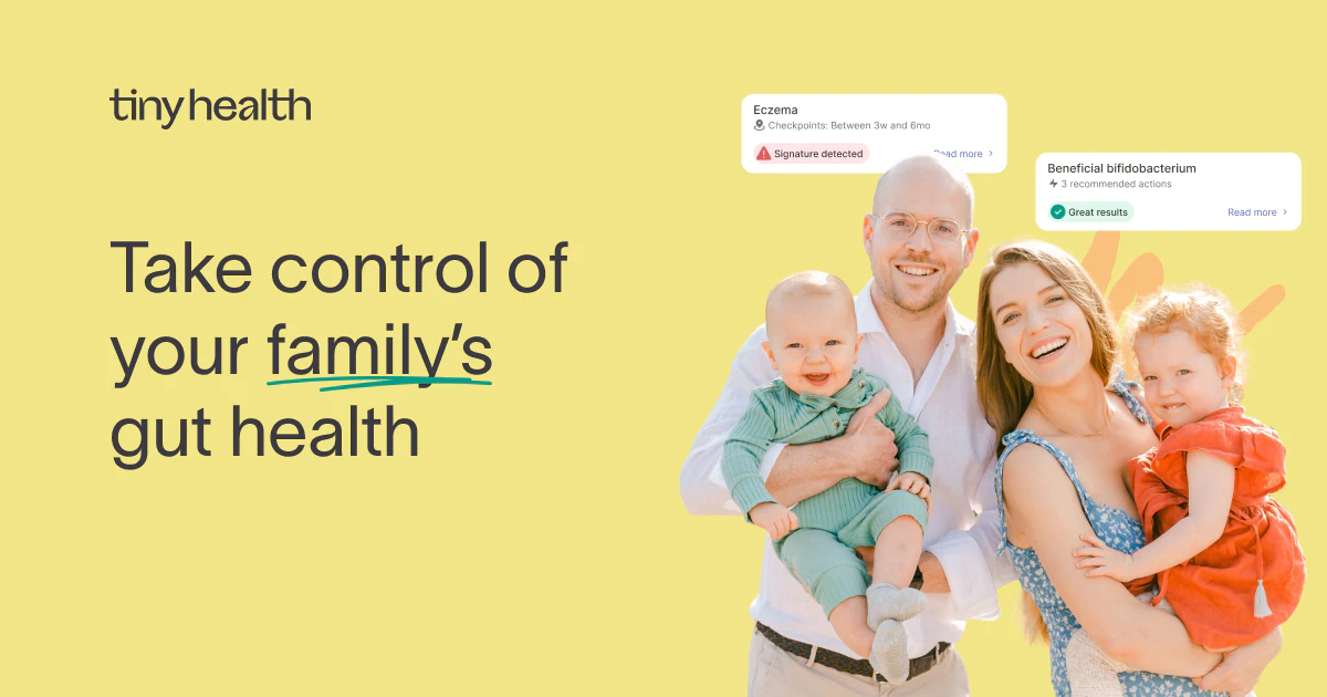 At-home gut health test for families – Tiny Health