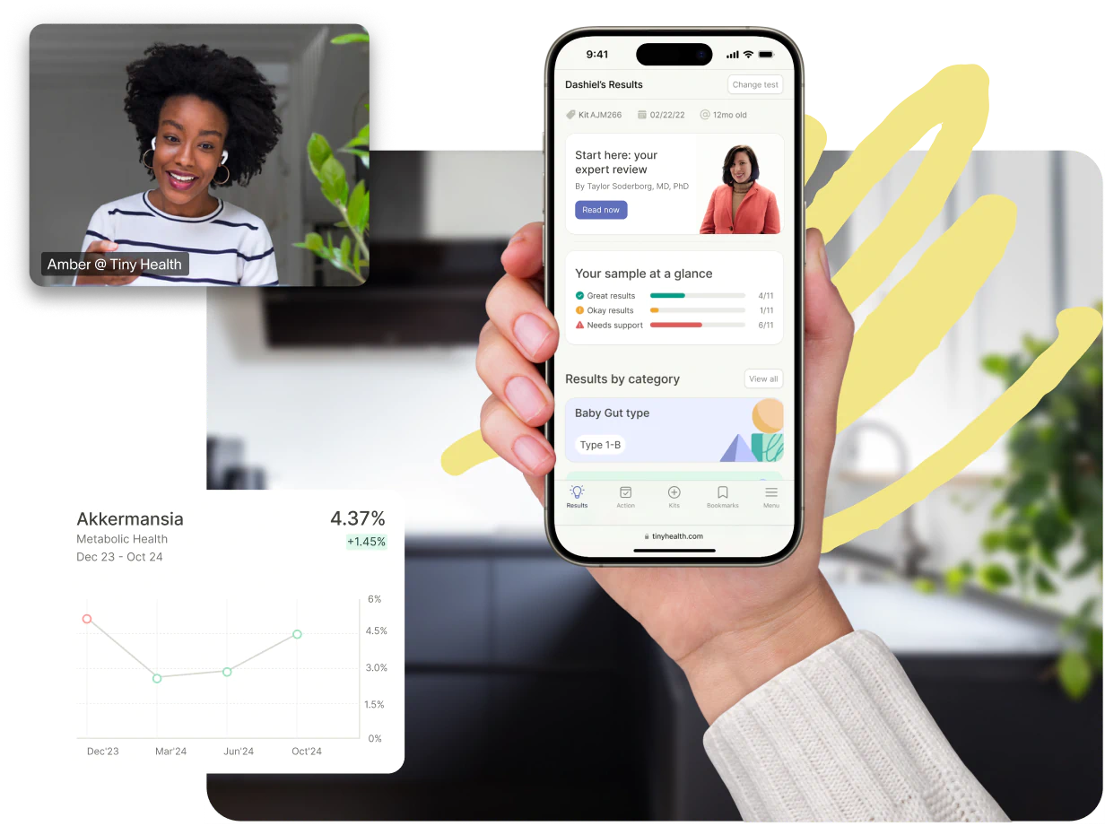 Virtual call with Tiny Health team