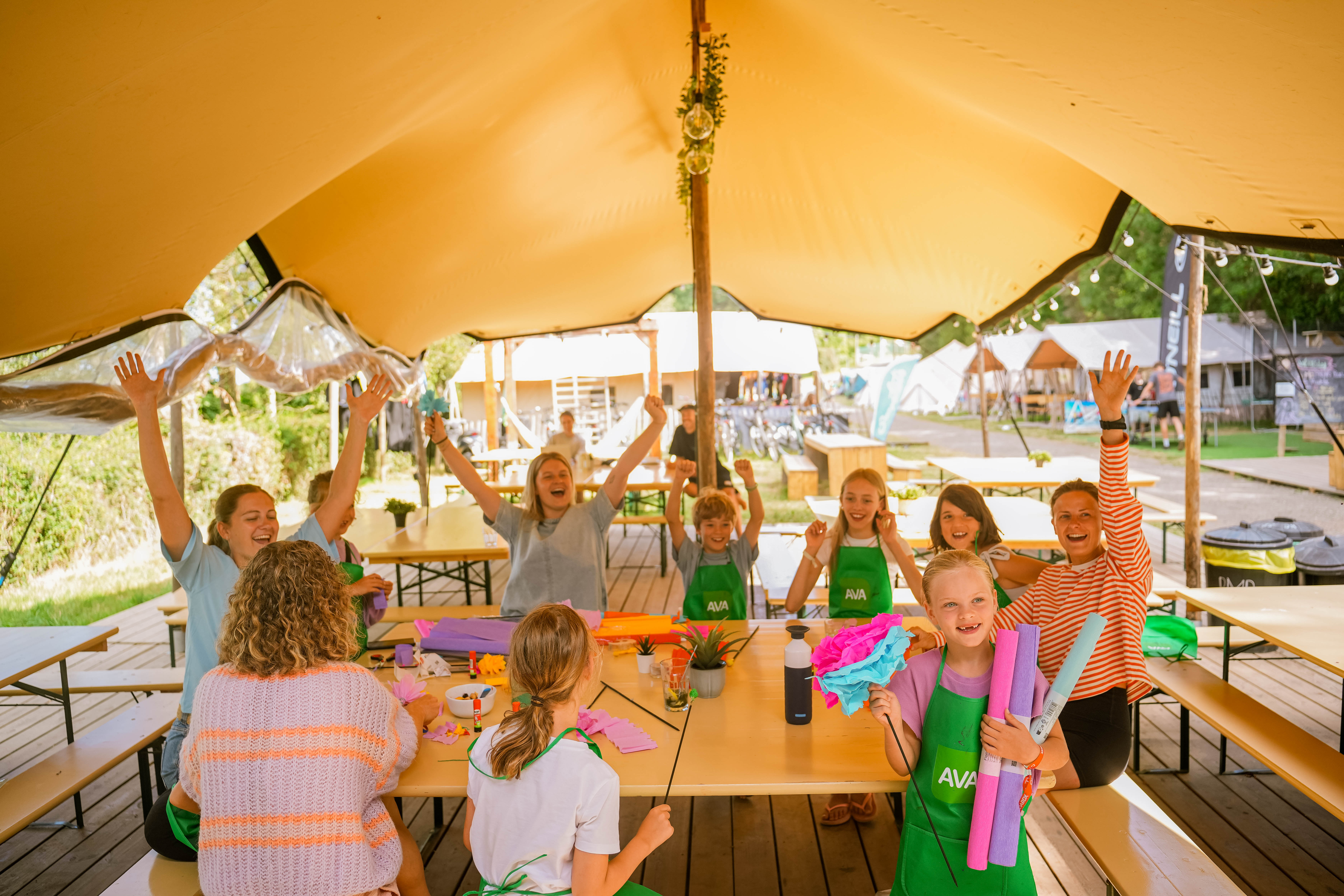 Zarautz family - knutseltent AVA