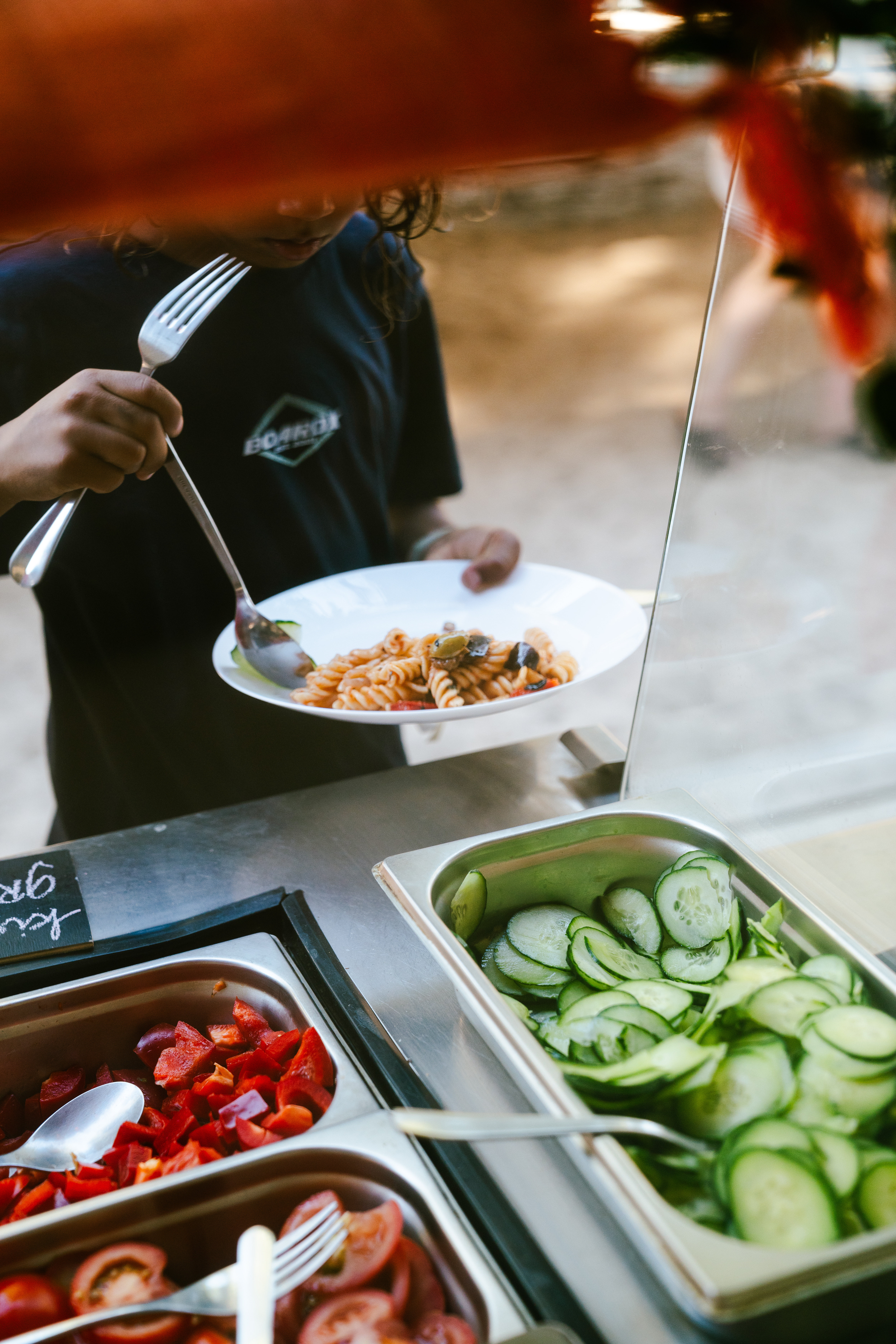 Montalivet family - pasta salade buffet