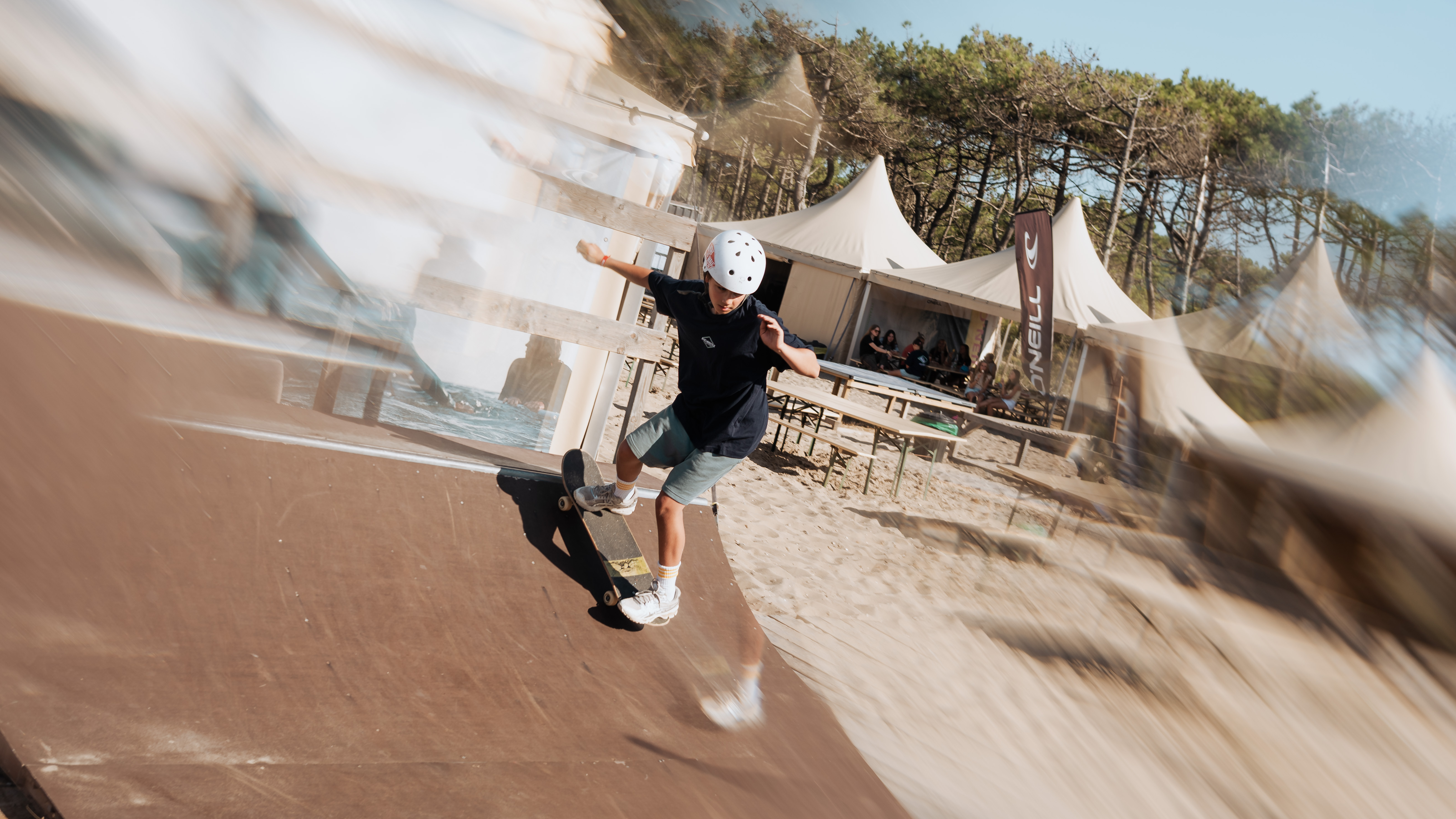 Coaching week - skateboard actie