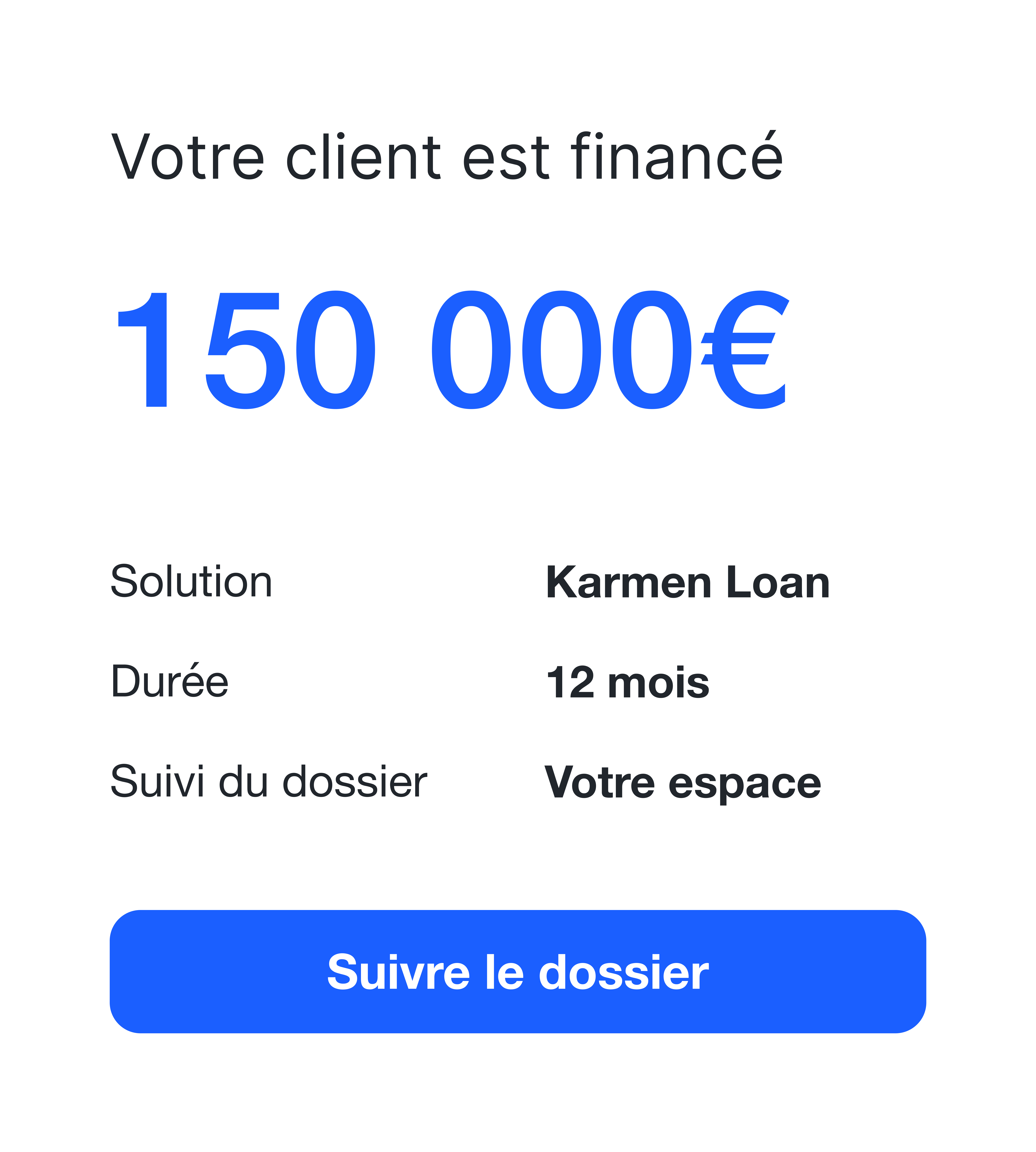 Client funded through Karmen