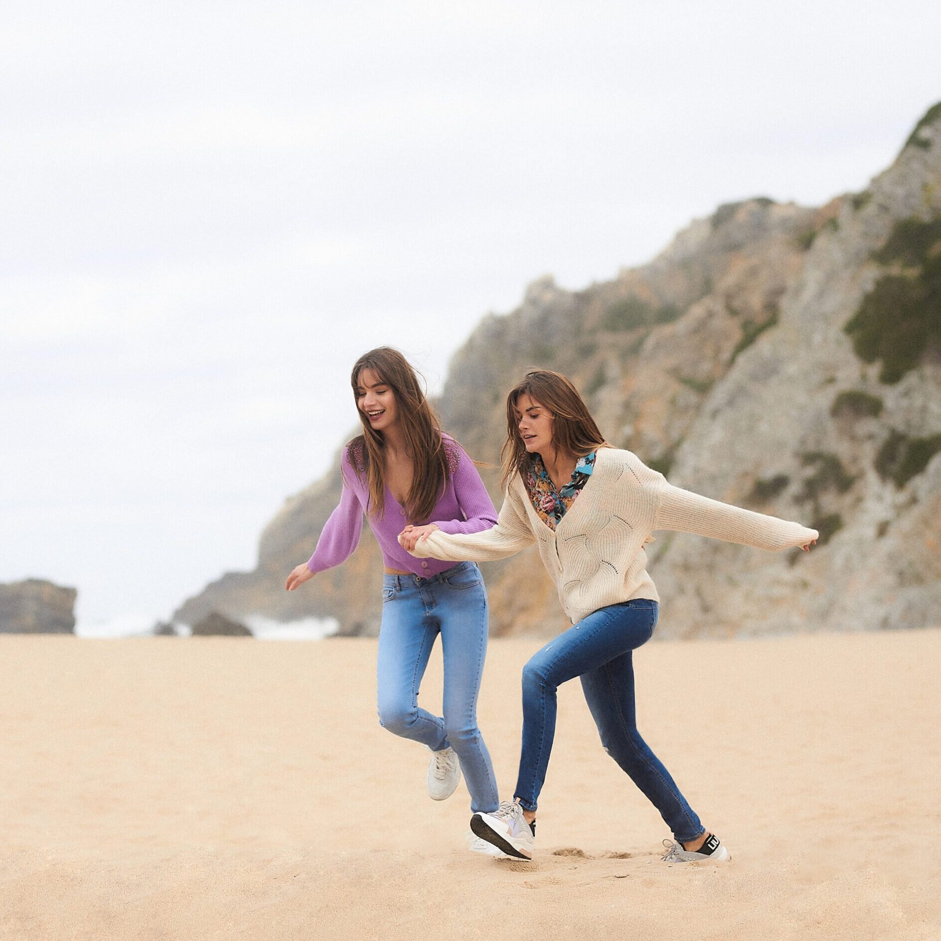 #LiuJoBetterDenim with Clara Berry and Mara Lafontan