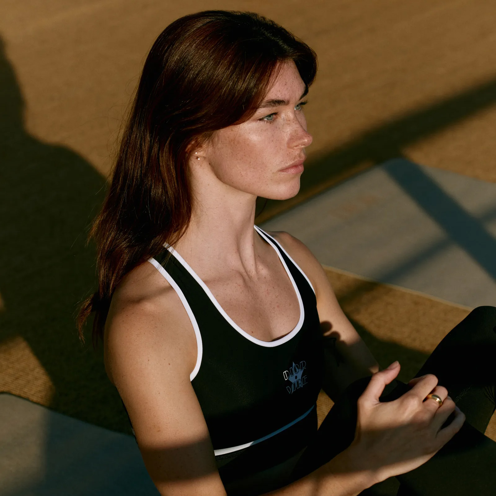 "I tried the most incredible wellness Dior cruise on the Seine” Anja Winkelmann, Vogue France