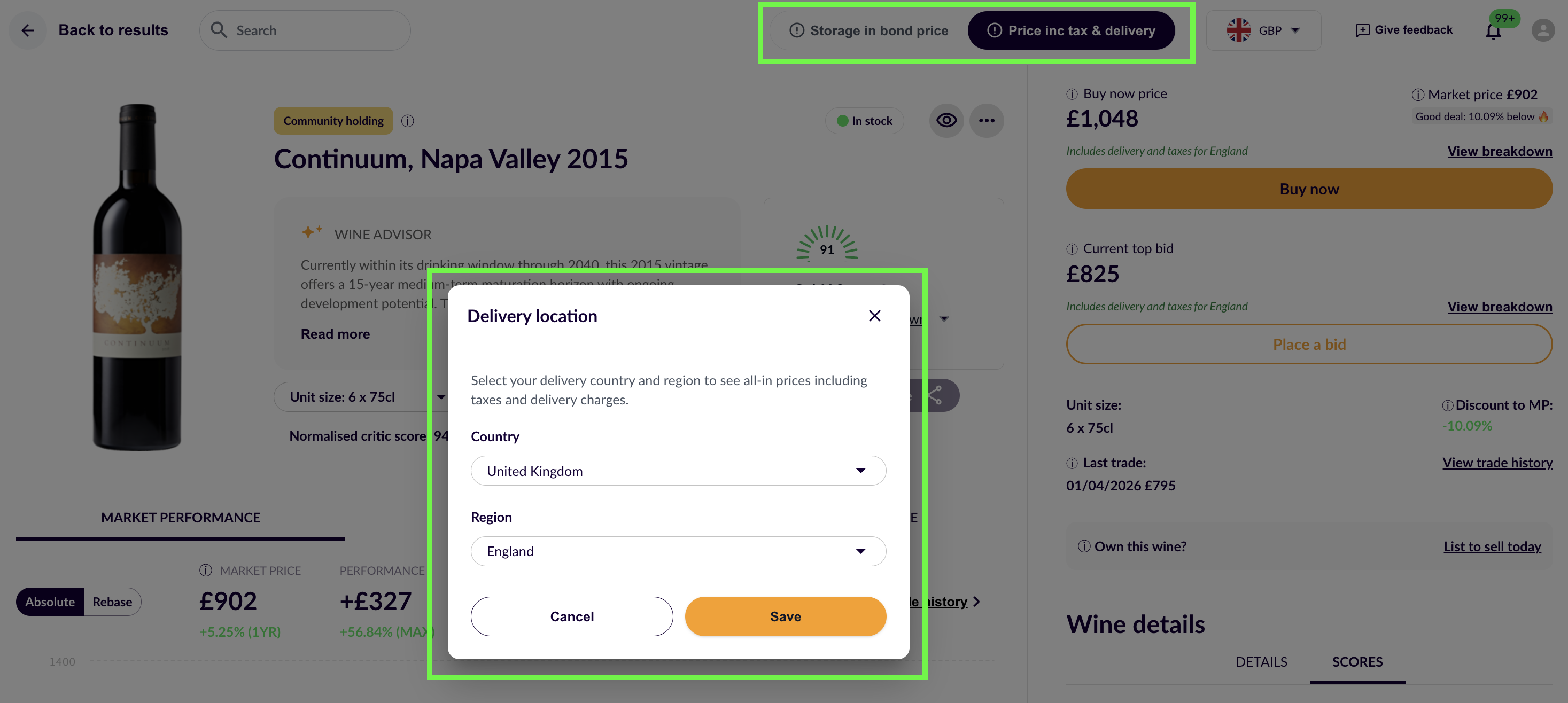 Direct to consumer pricing on CultX