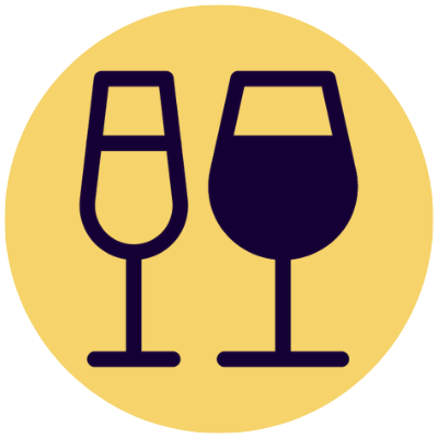 Grape cluster icon representing wine subregion classification