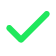 green check mark