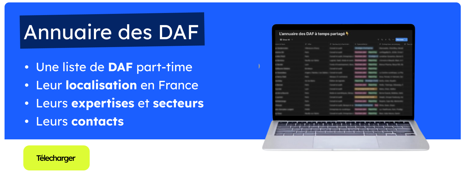 Annuaire 2025 des DAF