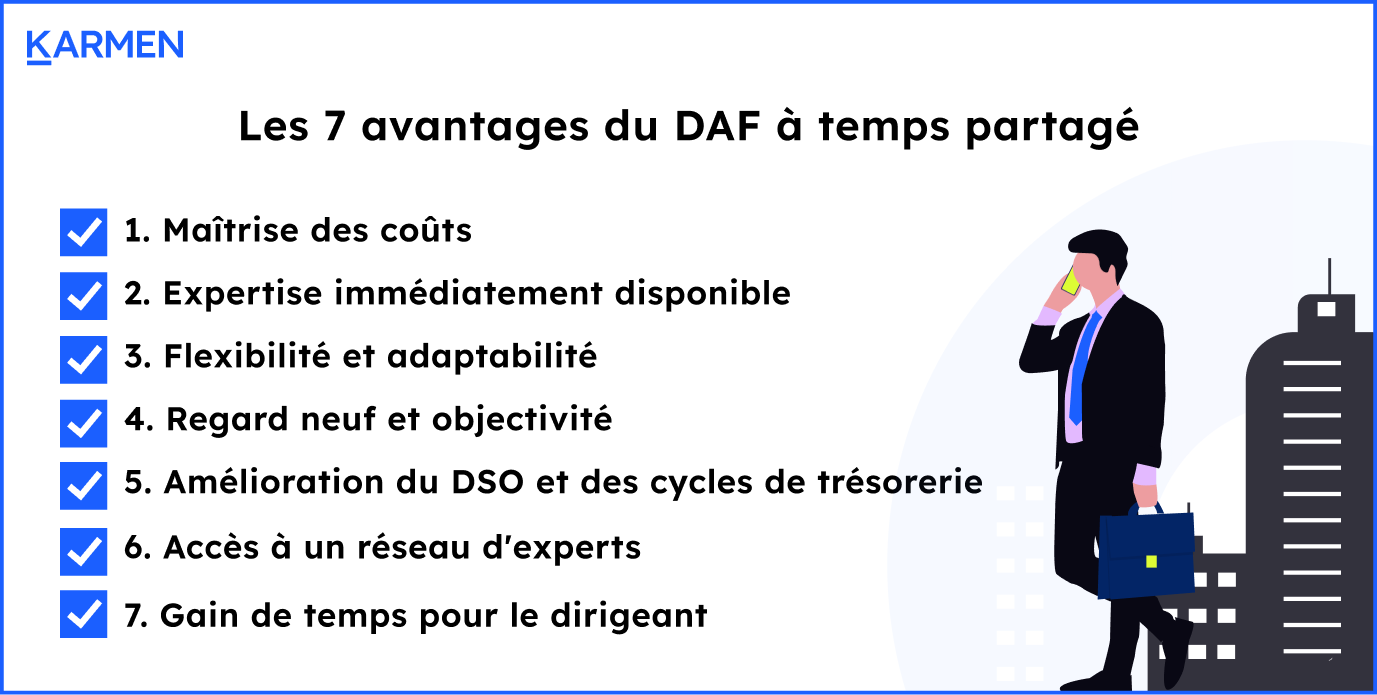 Les 7 avantages d'un DAF à mi-temps