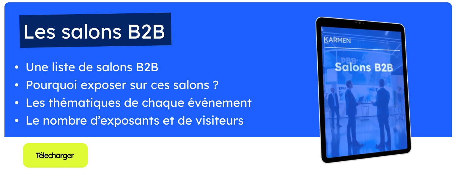 Liste des salons B2B