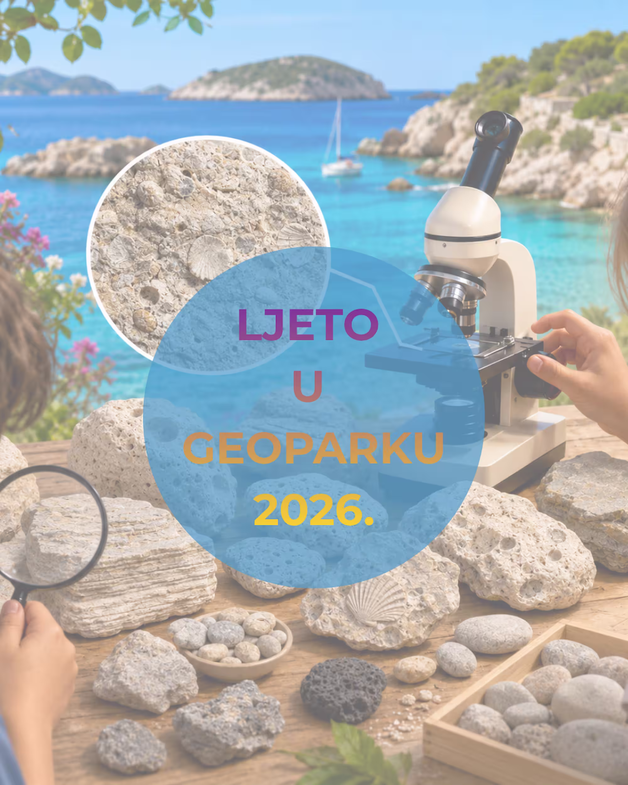 Ljeto u Geoparku 2026.: od povijesti Zemlje i vulkana do mora i živog svijeta Viškog arhipelaga