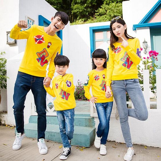 Đồng Phục Vina chuyên may áo thun gia đình chất lượng