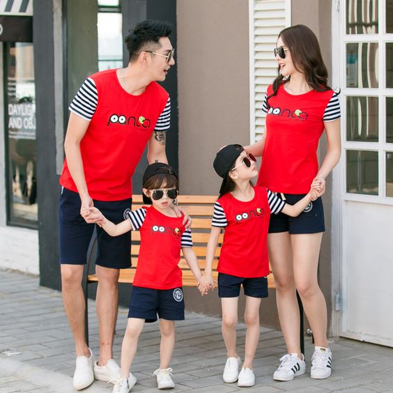 Đồng Phục Vina chuyên may áo thun gia đình chất lượng