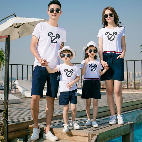 Đồng Phục Vina chuyên may áo thun gia đình chất lượng