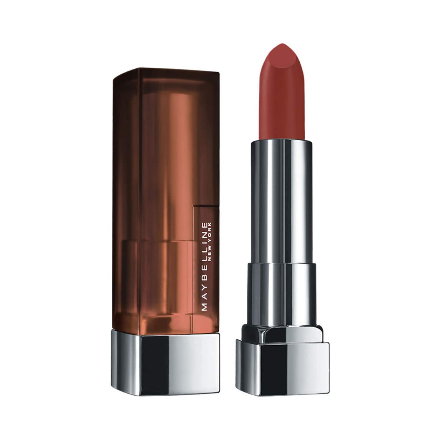Maybelline New York Color Sensational Creamy Matte Lipstick - 676 East Village Rose (3.9g)