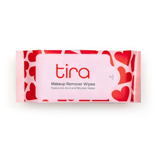 Tira Makeup Remover Wipes - Hyaluronic Acid and Micellar Water (8 Pcs)