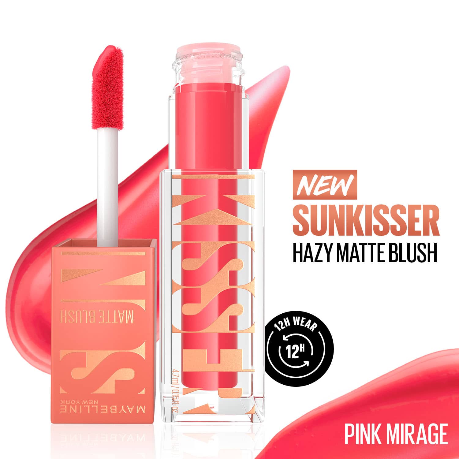 Maybelline New York Sunkisser Hazy Matte Blush - Pink Mirage (4.7 ml)