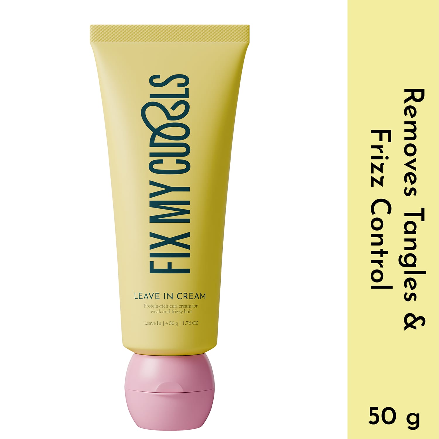 Fix My Curls Leave In Cream for Curly and Wavy Hair (50 g)