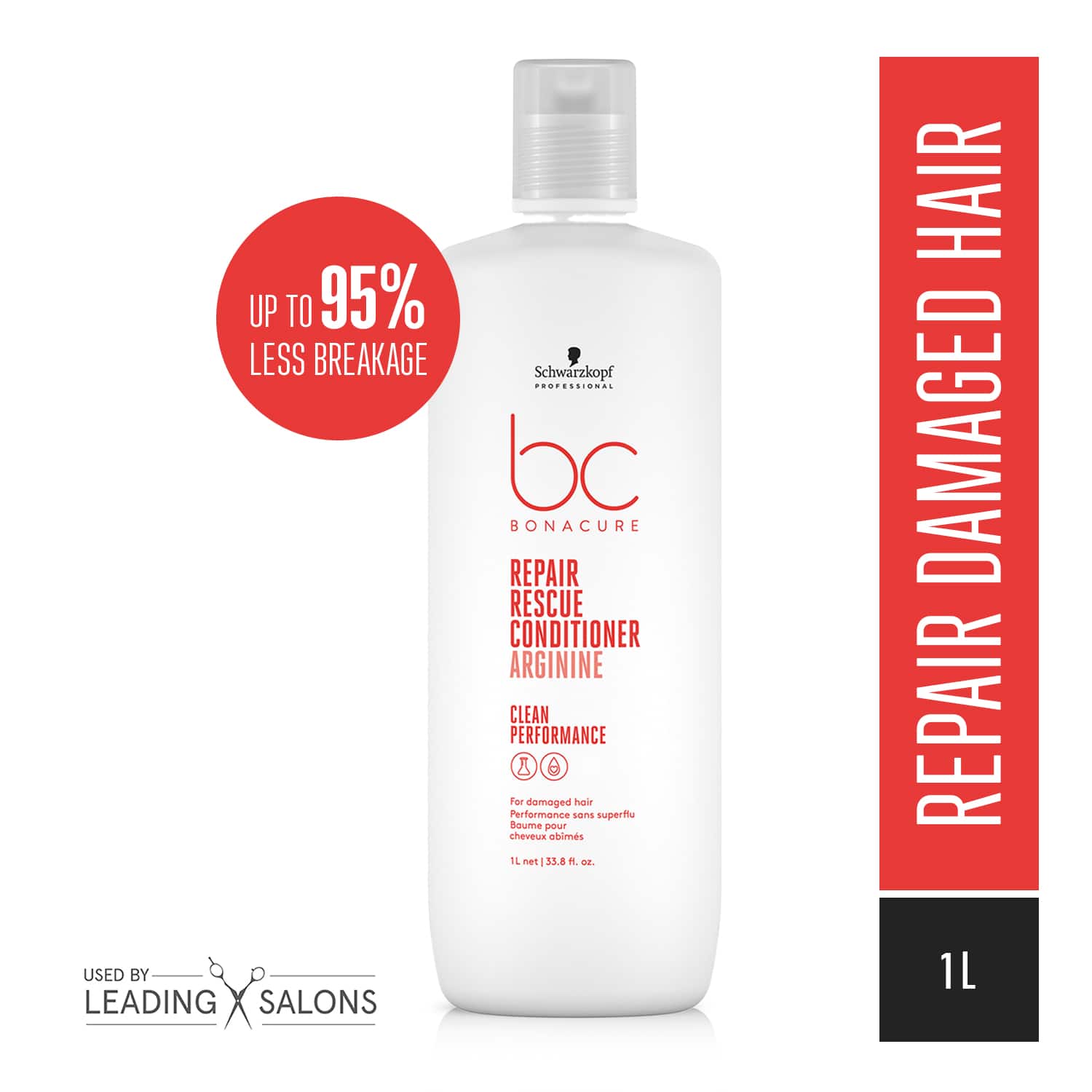 Schwarzkopf Professional Bonacure Repair Rescue Conditioner With Arginine (1000ml)
