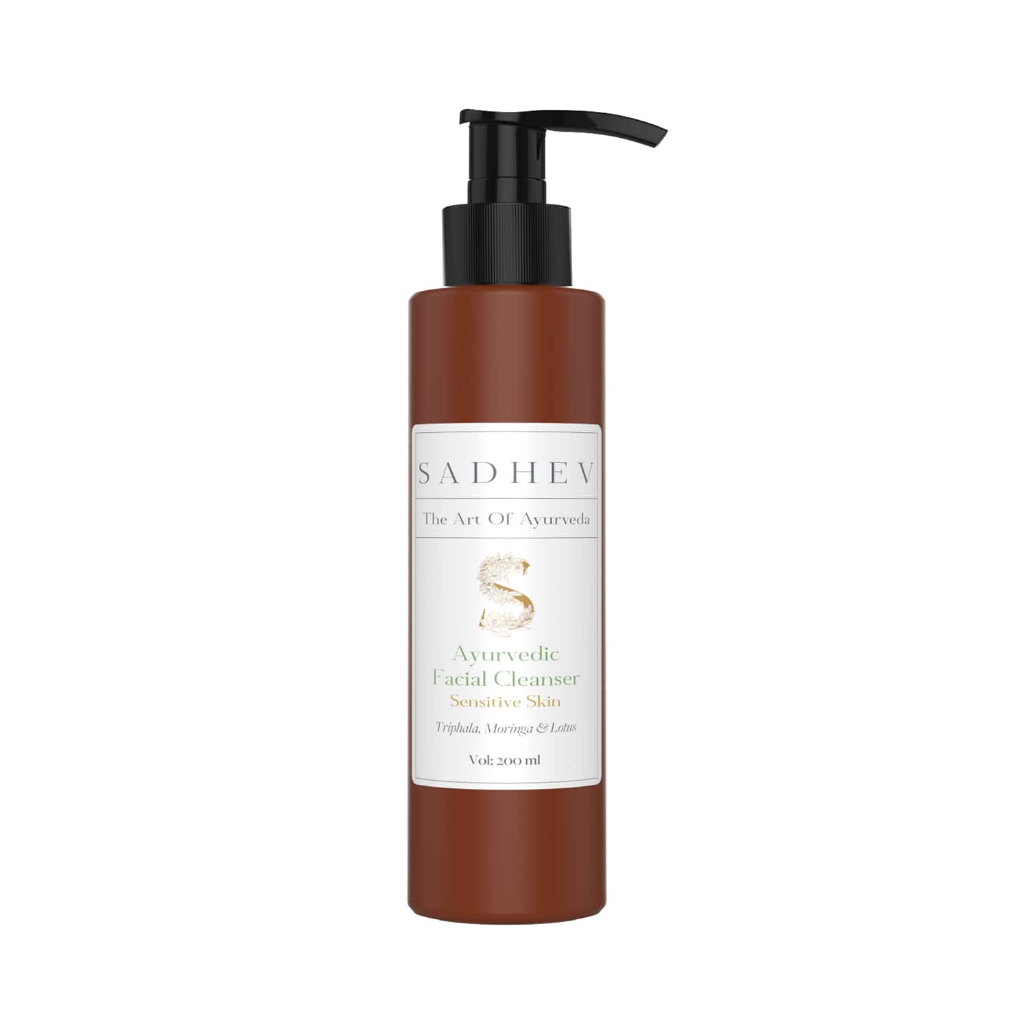 Sadhev Ayurvedic Facial Cleanser For Sensitive Skin (200ml)