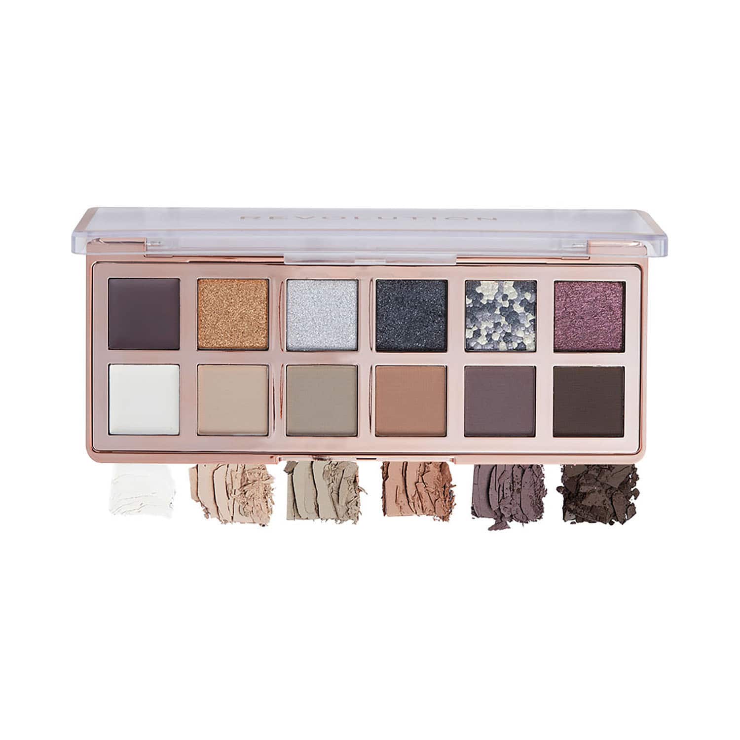 Makeup Revolution The Icon Palette - Smokey Icon Grunge (8.4 g)