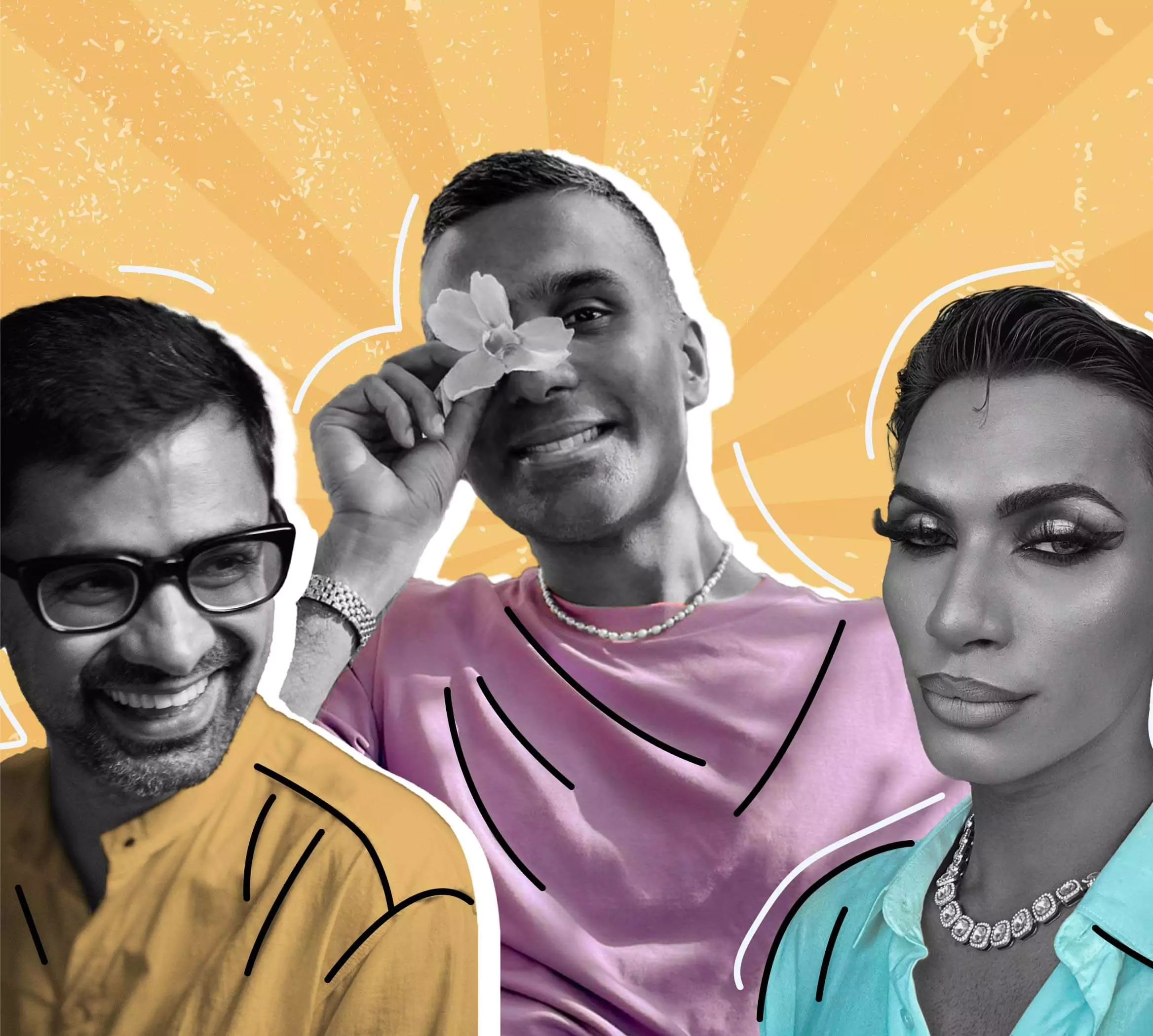 3 LGBTQIA+ creatives on embracing the power of makeup and skincare