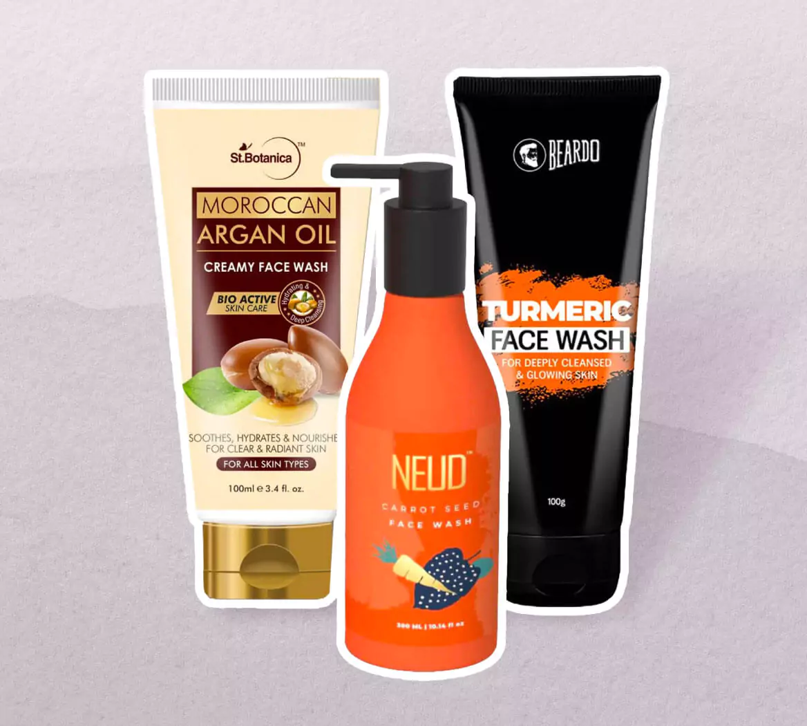 5 best face washes for men