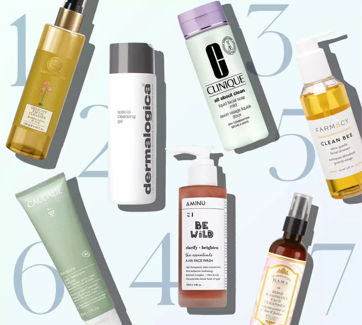 7 best face washes for combination skin in India