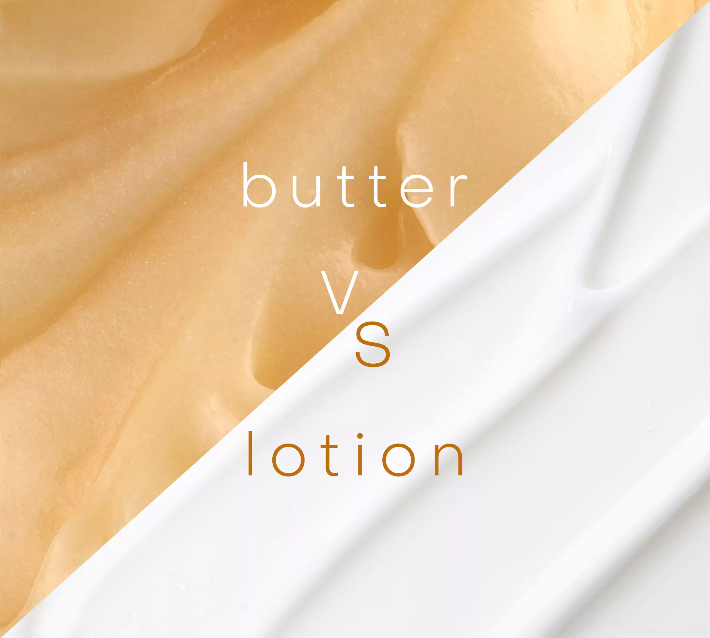 Body butter vs lotion: a moisturiser face-off