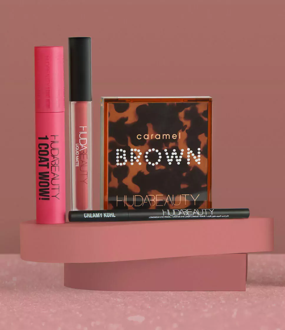 Day to night glam with the exclusive Huda x Tira kit