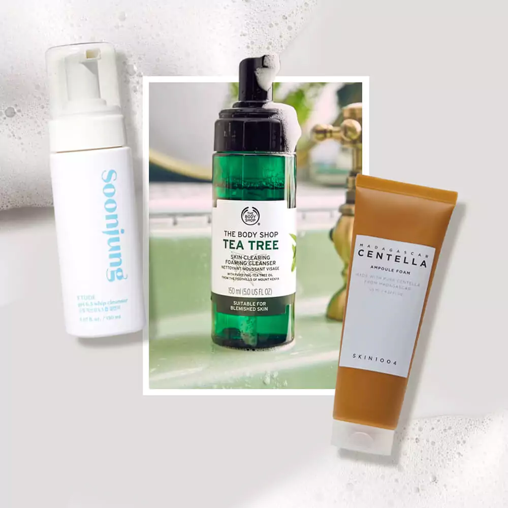 7 gentle foam cleansers you need to invest in next
