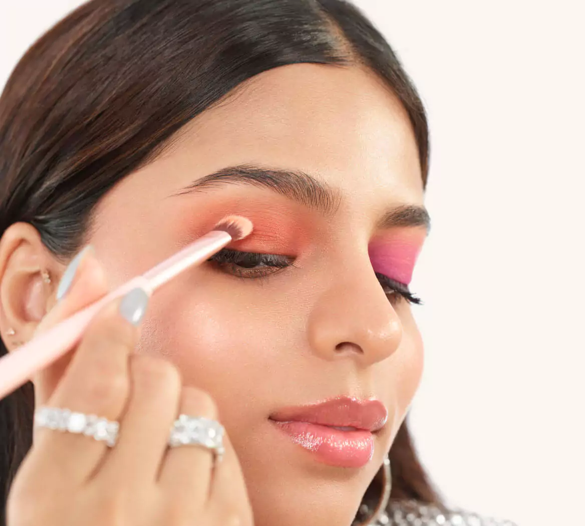 Get the look: Suhana Khan’s mismatched eyeshadow from Tira’s campaign