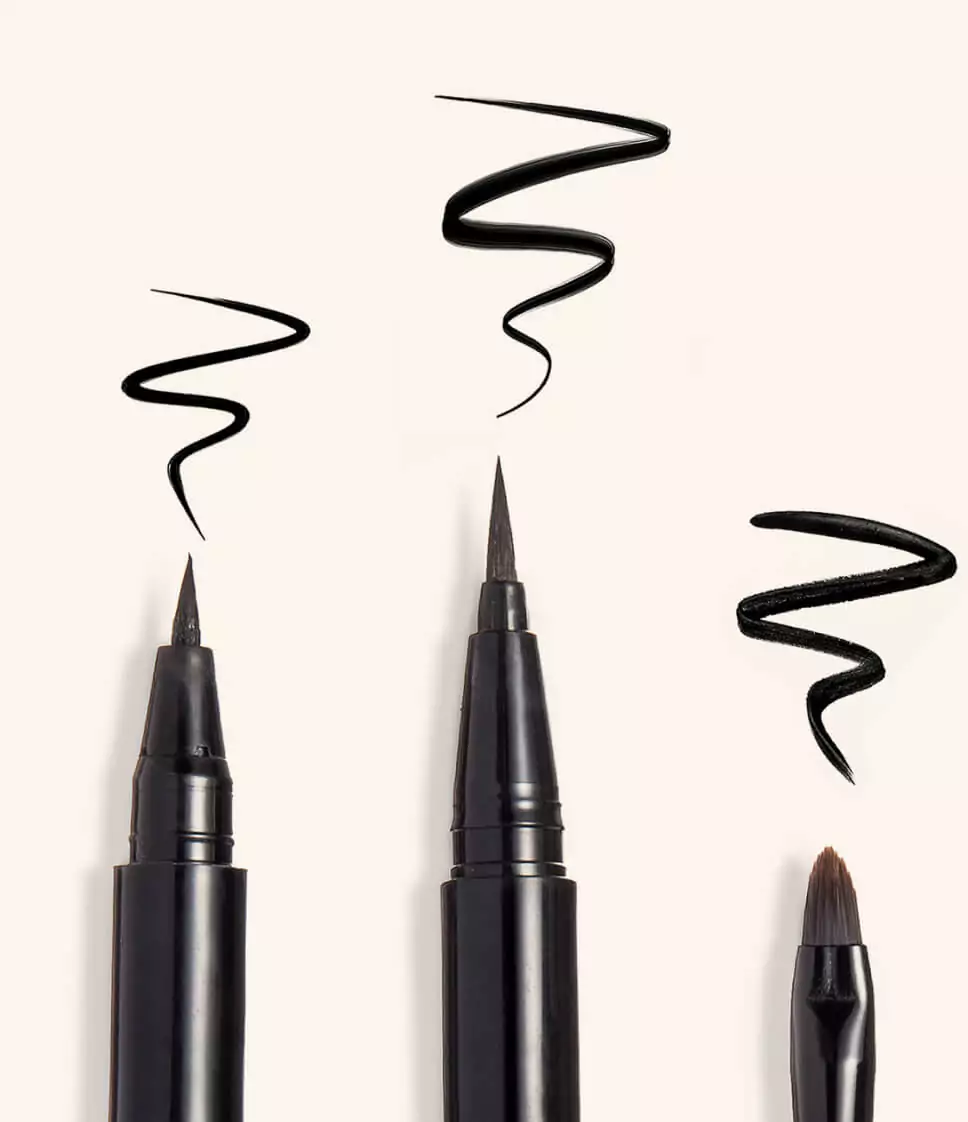 Which eyeliner style would suit you best, according to your eye shape