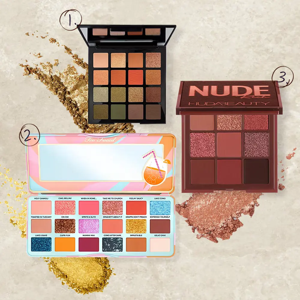 5 metallic eyeshadow palettes to add to cart this festive season