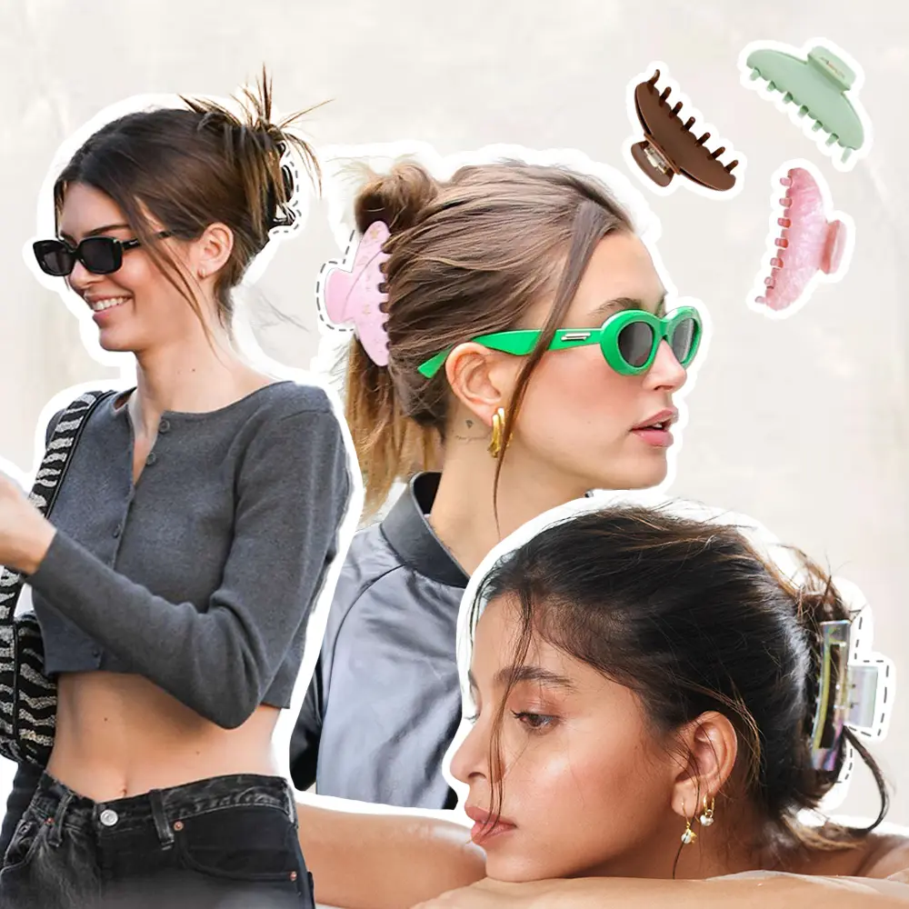 The cool girl’s guide to wearing claw clips
