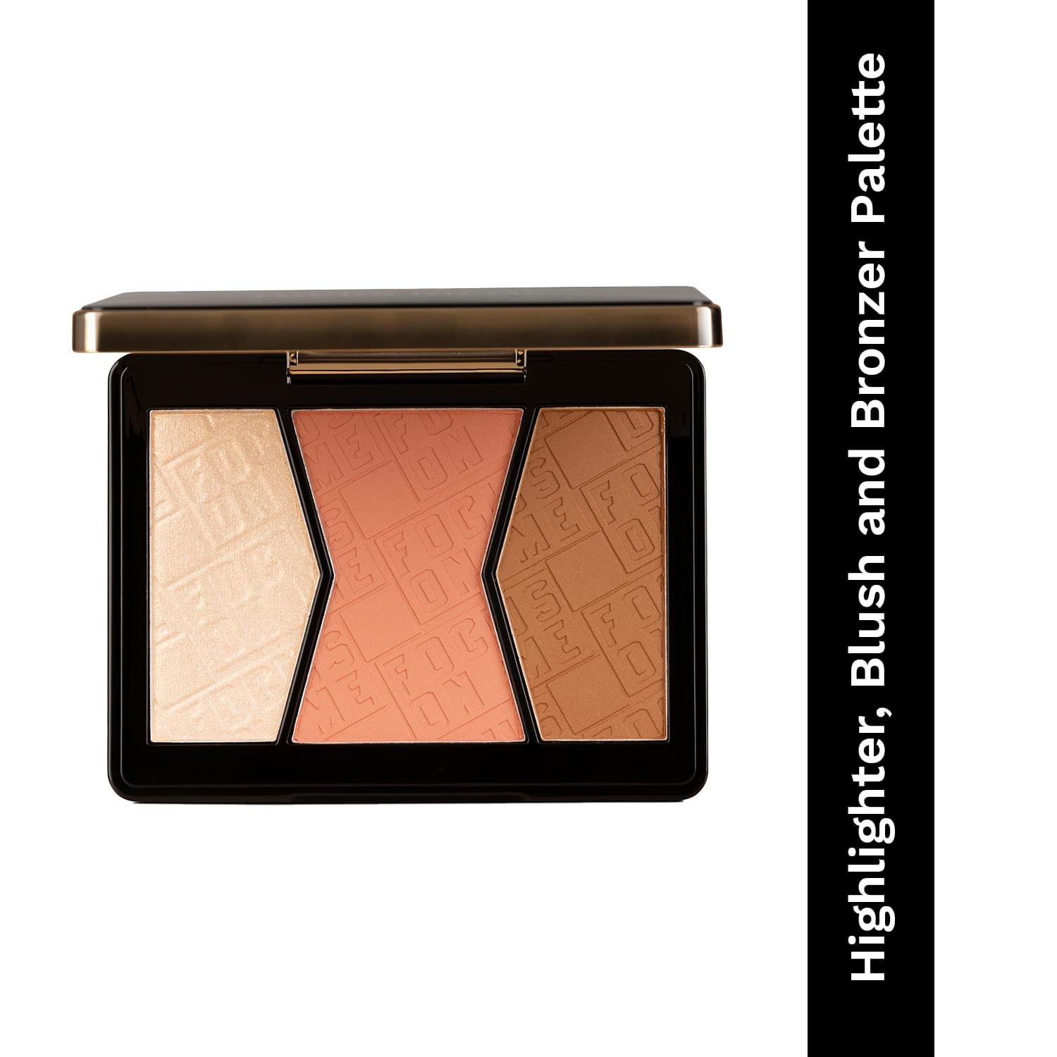 PAC Focus On Me Blush & Highlighter Palette - Medium (14.5g)