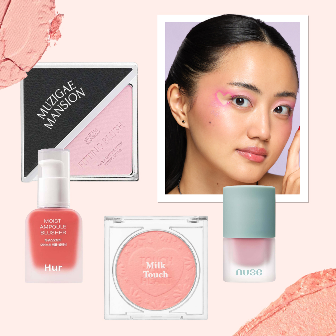 Recreate the cloud blush trend with these 7 K-beauty blushes