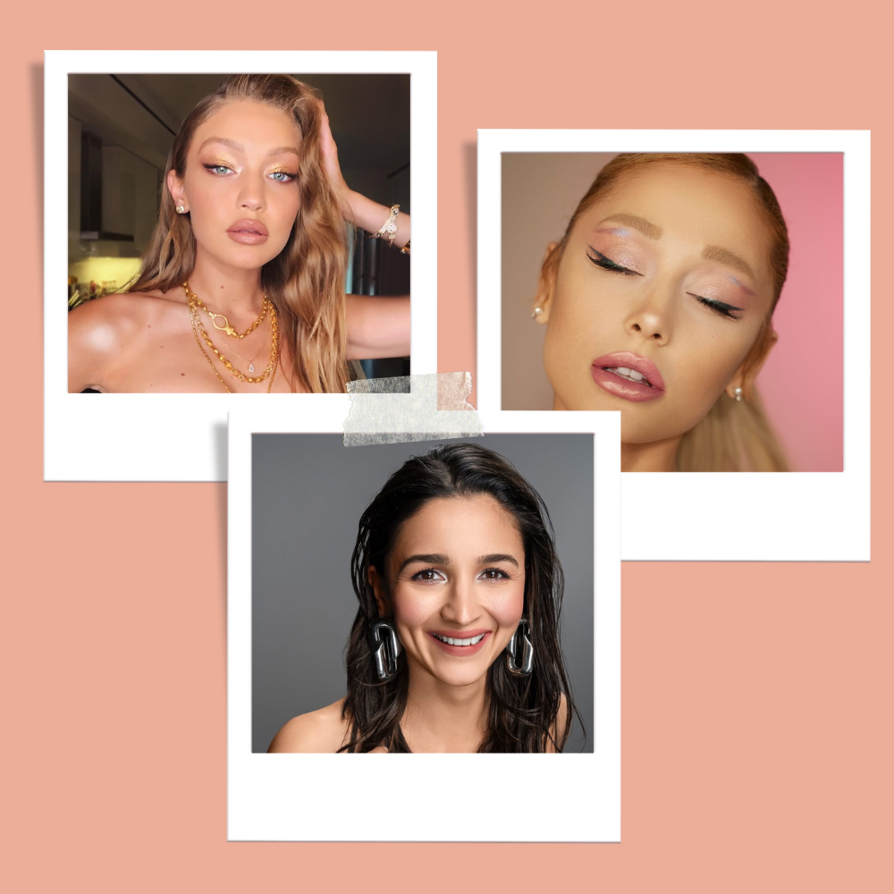 5 metallic eyeshadow inspirations ideal for a cocktail party