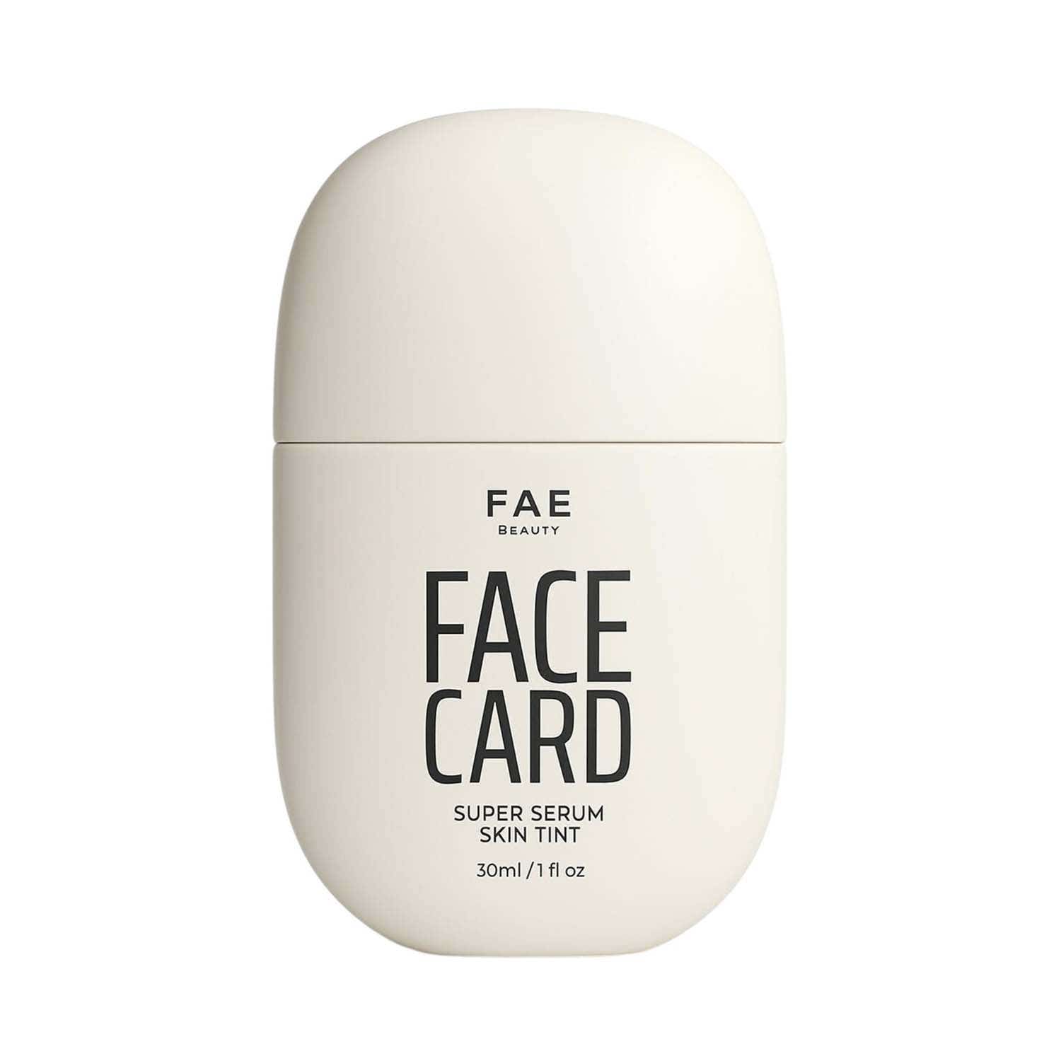 FAE BEAUTY Face Card Serum Skin Tint: Skin-like Foundation - 30N - Warm Neutral (30 ml)